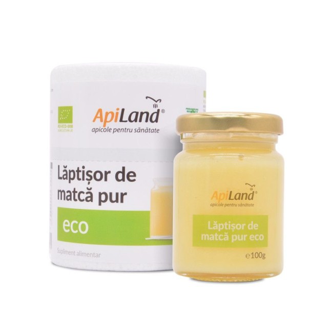 Apiland Laptisor de Matca Pur Eco 100g 